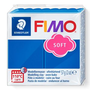 Kostka FIMO soft 57g, morski, masa termoutwardzalna