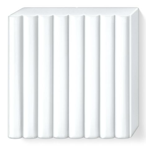Kostka FIMO soft 57g, biały, masa termoutwardzalna - 2