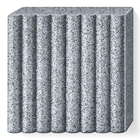 Kostka FIMO effect 57g, grafitowy marmurkowy, masa termoutwardzalna - 2