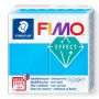 Kostka FIMO effect 57g, błękitny przeźroczysty, masa termoutwardzalna - 2