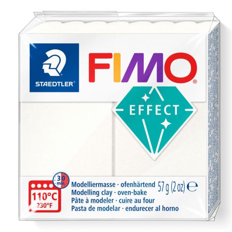 Kostka FIMO effect 57g, perłowy metaliczny, masa termoutwardzalna