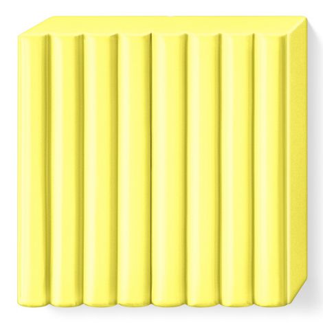 Kostka FIMO effect 57g, żółty przeźroczysty, masa termoutwardzalna - 2