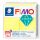 Kostka FIMO effect 57g, żółty przeźroczysty, masa termoutwardzalna