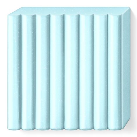 Kostka FIMO effect 57g, błękitny kryształowy, masa termoutwardzalna - 2