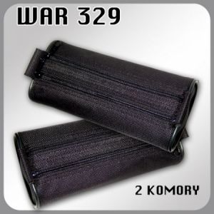 Piórnik tuba Warta Owal czarny