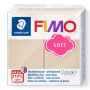 Kostka FIMO soft 57g, piaskowy, masa termoutwardzalna - 2