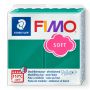 Kostka FIMO soft 57g, szmaragdowy, masa termoutwardzalna - 2