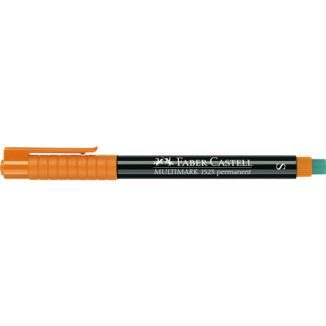Marker Faber-Castell Multimark Ohp Permanentny, S, pomarańczowy - 2