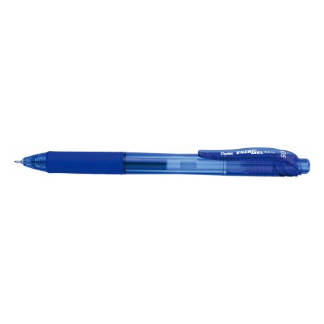 Cienkopis kulkowy Pentel EnerGel 0,5 mm - niebieski - 5