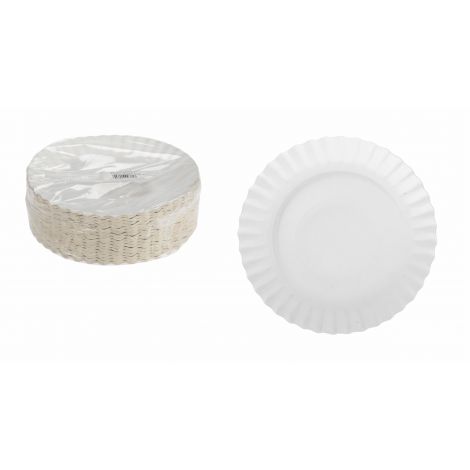 Talerzyki papierowe 18cm, 100szt