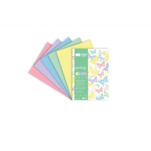Blok Happy Color Deco Spring A4/20/170g 5 kolorów