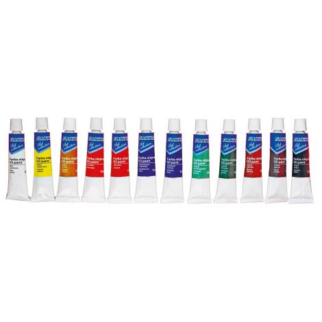Farby olejne Hasta Flamingo, 12 kolorów x 12ml - 2