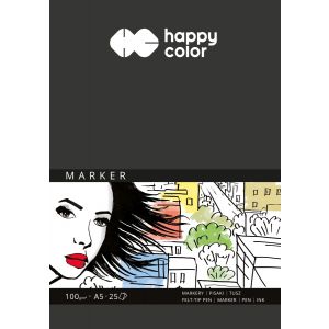 Blok do markerów Happy Color ART A5/25/100g