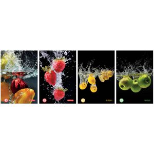Brulion Herlitz Fresh Fruit A5/96 kratka