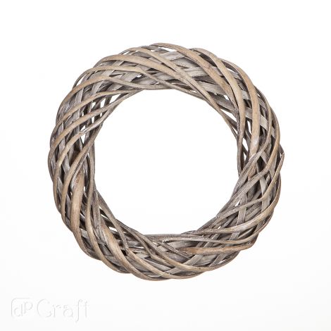 Wianek Wiklinowy dpCraft Szary, 25cm