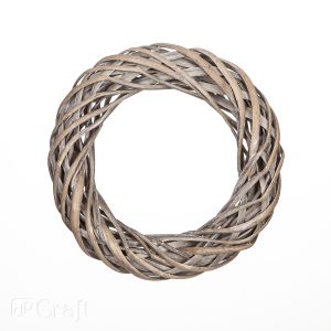 Wianek Wiklinowy dpCraft Szary, 25cm