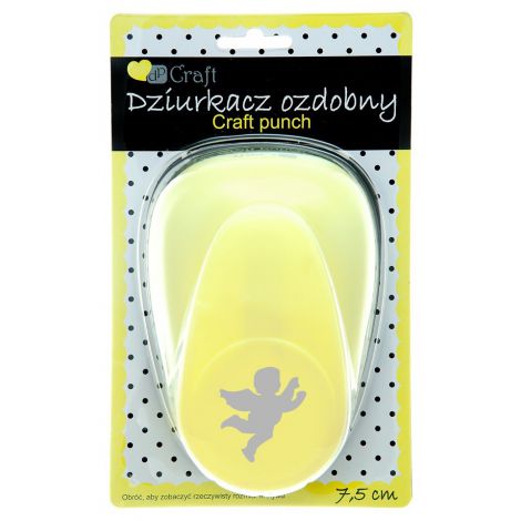 Dziurkacz ozdobny dpCraft 7,5cm Aniołek