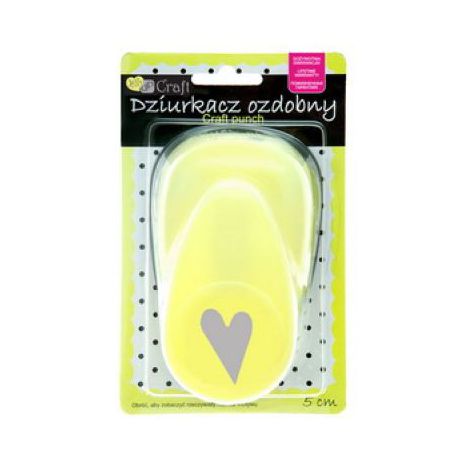 Dziurkacz ozdobny dpCraft 5cm Serce