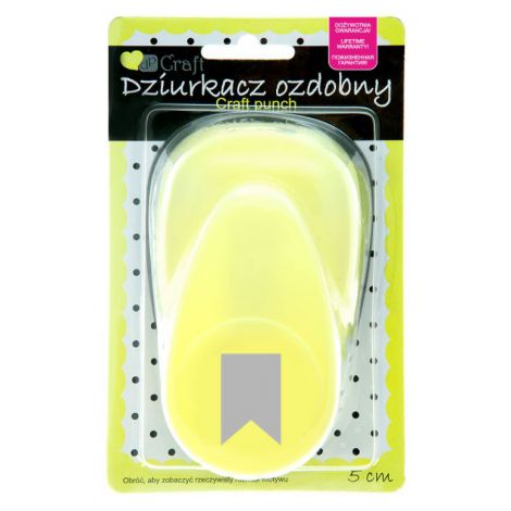 Dziurkacz ozdobny dpCraft 5cm Flaga