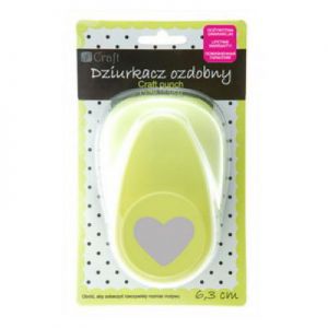 Dziurkacz ozdobny dpCraft 6,3cm Serce