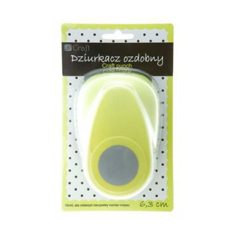 Dziurkacz ozdobny dpCraft 6,3cm Koło