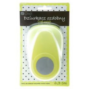 Dziurkacz ozdobny dpCraft 6,3cm Koło