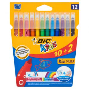 Pisaki Bic Kid Couleur, 12 kolorów