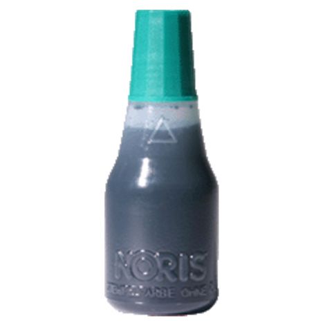 Tusz do stempli Noris bezolejowy 25ml, Zielony