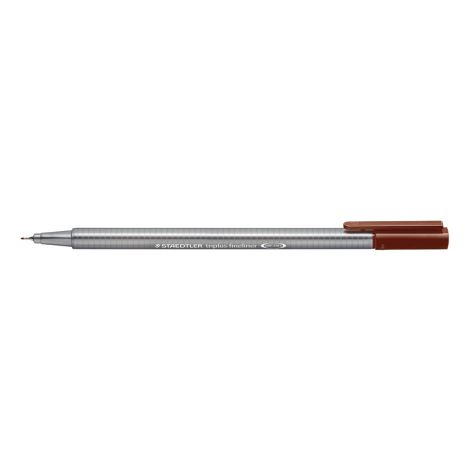 Cienkopis Staedtler Triplus, trójkątny, 0.3mm, brązowy