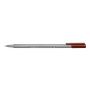 Cienkopis Staedtler Triplus, trójkątny, 0.3mm, brązowy - 2