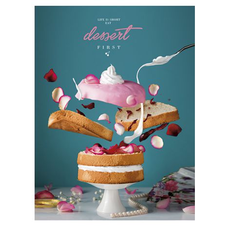 Zeszyt studencki PaperHome Dessert A5/80/60g kratka