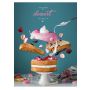 Zeszyt studencki PaperHome Dessert A5/80/60g kratka - 2