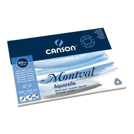 Blok do akwareli Canson Montval 24 x 32cm/12/300g - 2