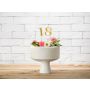 Numery na stół, złoty, 25,5-26,5cm, 11 sztuk - 3