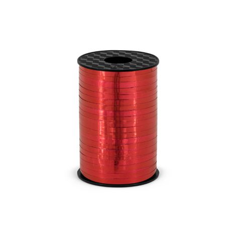 Wstążka plastikowa, czerwona, 5mm/225m