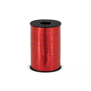 Wstążka plastikowa, czerwona, 5mm/225m