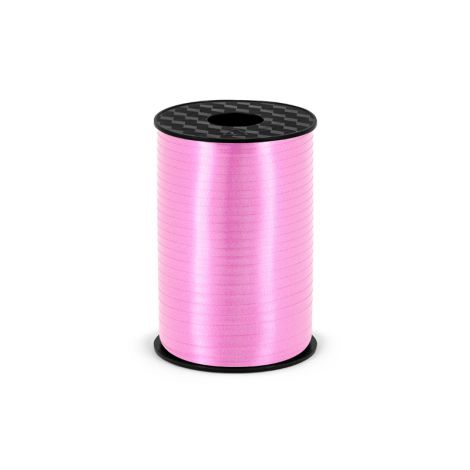 Wstążka plastikowa, jasnoróżowa, 5mm/225m