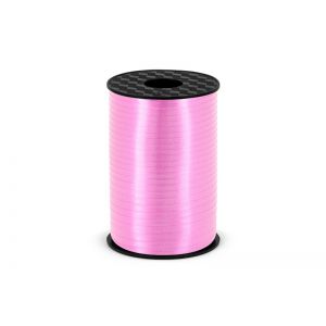 Wstążka plastikowa, jasnoróżowa, 5mm/225m