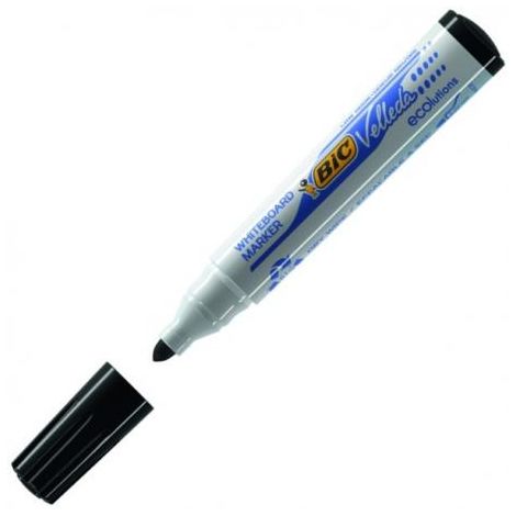 Marker do białych tablic Bic Velleda gruby CZARNY końcówka OKRĄGŁA