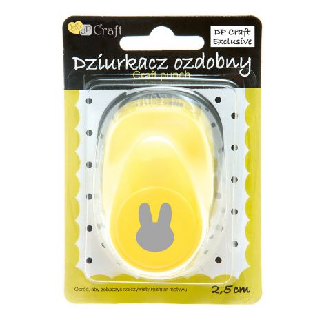 Dziurkacz ozdobny dpCraft 2,5cm Zajączek