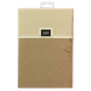 Papier Samoprzylepny Kraftowy A5 12szt