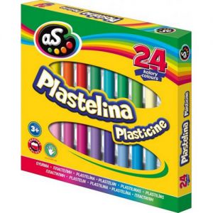 Plastelina As, 24 kolory