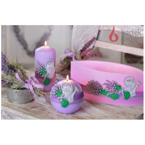 Świeca Bartek Kula 10cm, Lavender Garden - 2