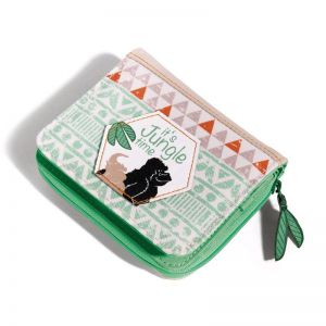 Portfel Nici 12x9.5cm, materiałowy Dżungla
