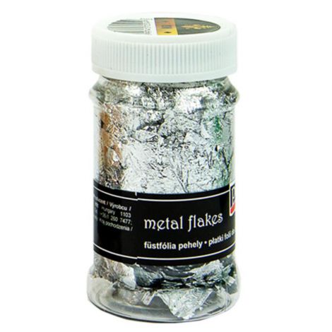 Płatki folii do złoceń Pentacolor 100ml, srebrne