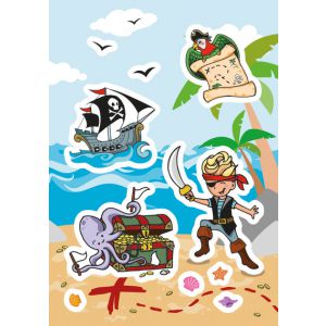 Naklejka Skarb piratów