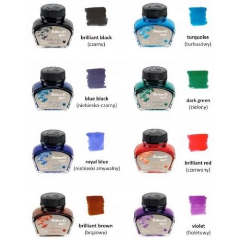 Atrament Pelikan 30ml Granatowy (Blue-Black) - 3