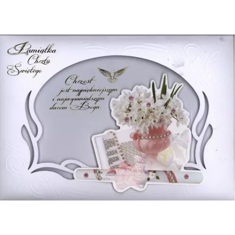 Album Chrzest wycinany