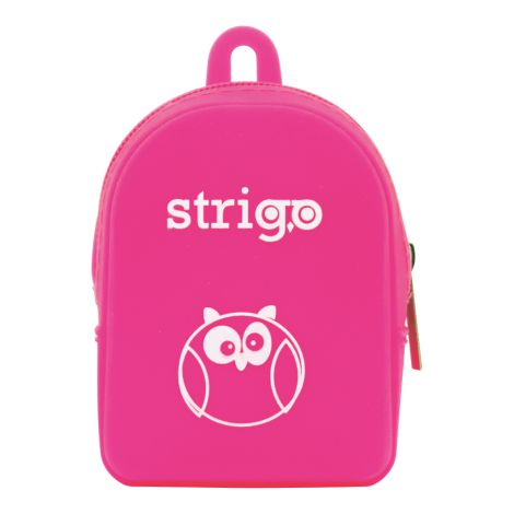 Portfelik Strigo silikonowy, Różowy - 2