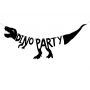 Baner Dinozaury - Dino Party, 20 x 90 cm - 2